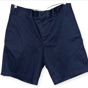EUC J. Crew Navy Flat Front Shorts